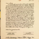 lettering, calligraphy, certificate